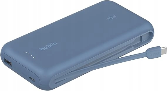 Powerbanka Belkin pre rýchle nabíjanie so vstavaným káblom 20K Pd 30 W
