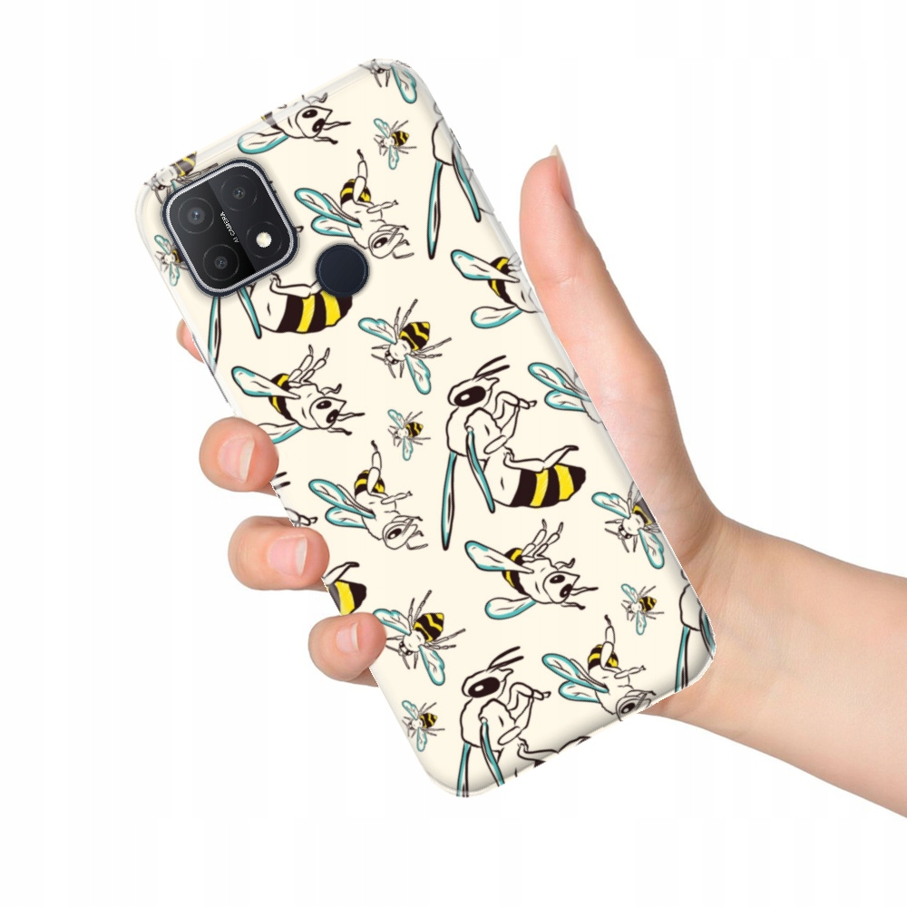 

Etui do Oppo A15 / A15S wzory Owady obudowa