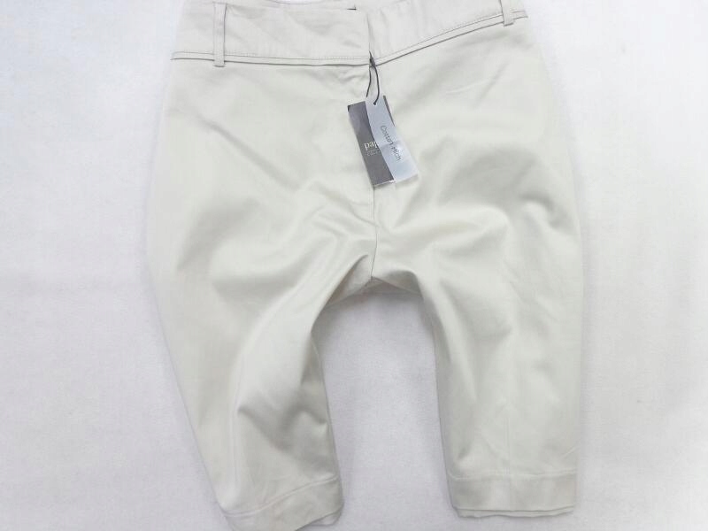 48 PAPAYA MATERIAŁOWE SPODENKI NOWE BEIGE T2840