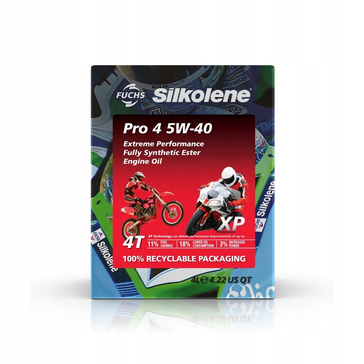 

Fuchs Silkolene Pro 4 5W40 Xp 4L.
