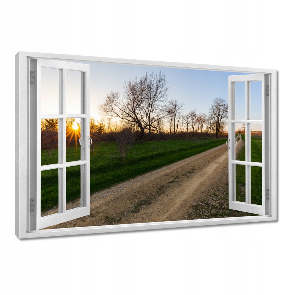 

Obrazy 120x80 Polna droga Drzewa Pola
