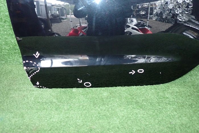 AUDI A6 C7 KOMBI 11- door left rear. rear part
