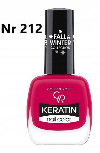 

Lakier do paznokci Golden Rose Keratin 212