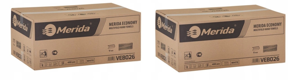 

Merida Ręczniki Papierowe Zz Białe 4000 Szt x 2