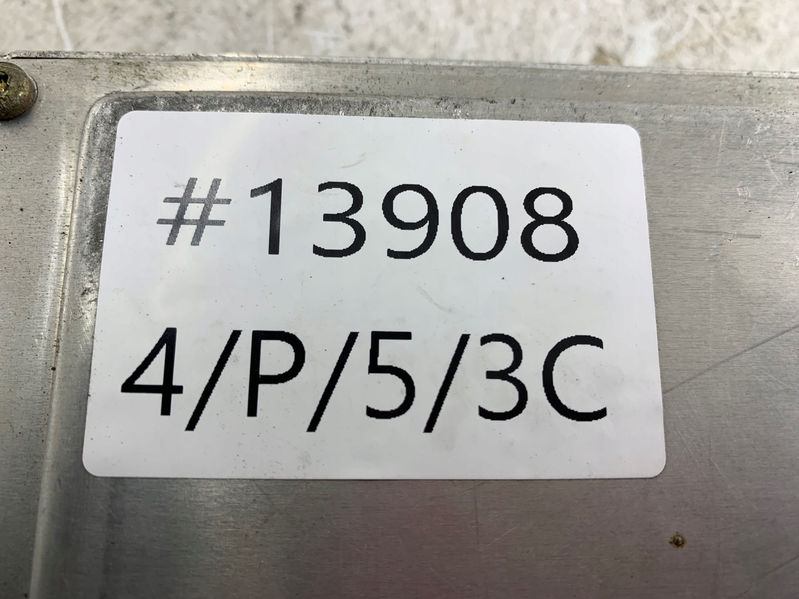 BMW E39 E46 3.0 D control unit of the engine 7786472