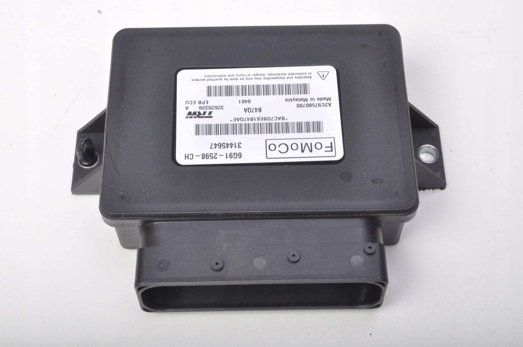 VOLVO XC60 MODUŁ HAMULCA RĘCZNEGO 6G91-2598-CH