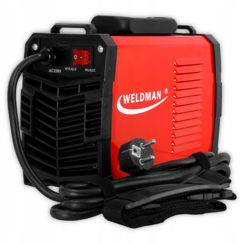 Spawarka Inwertorowa Mała Przewody 20-200A Arc 203 Weldman