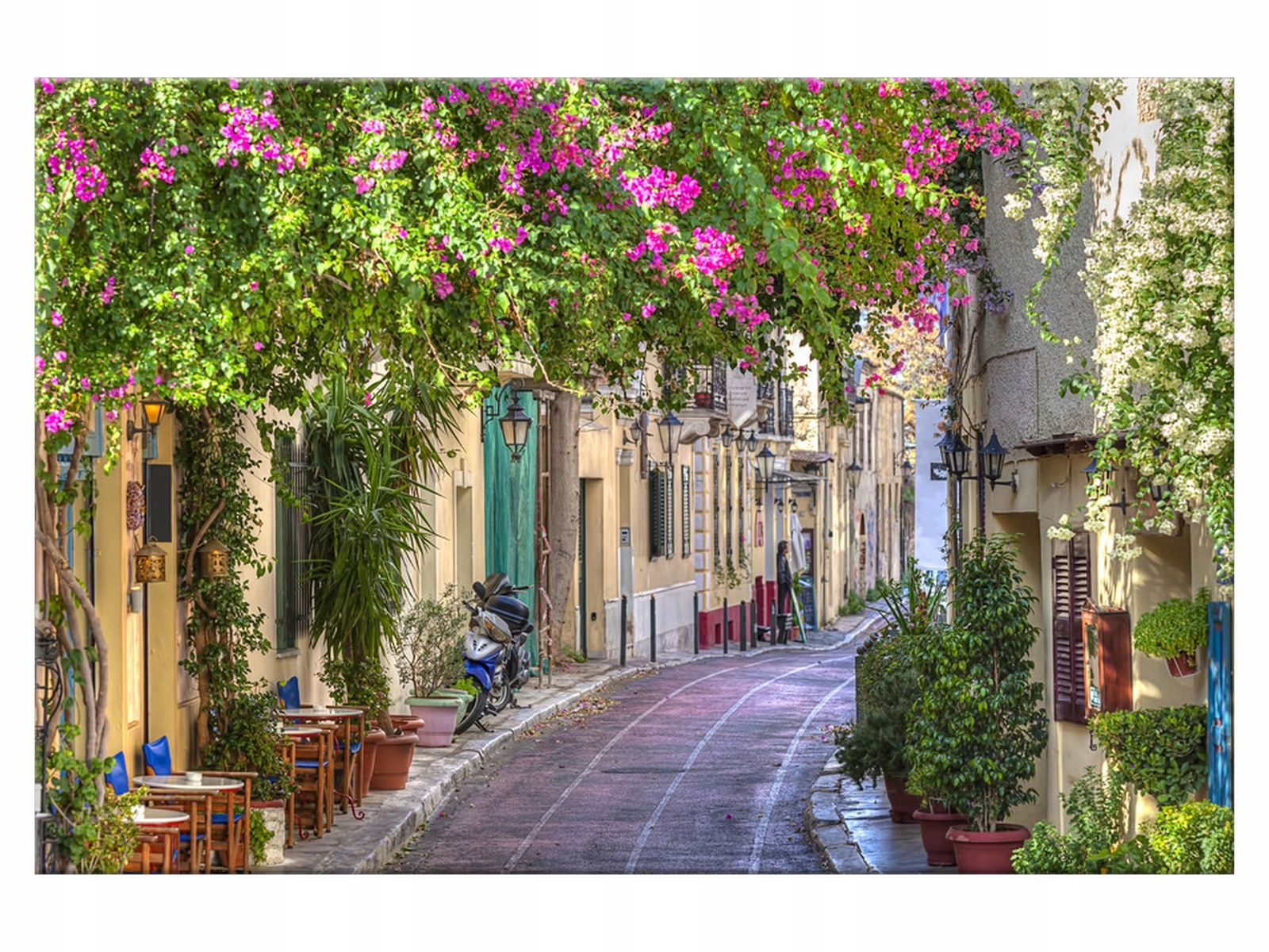 

Obraz Domy w dzielnicy Plaka 60x40 Architektura