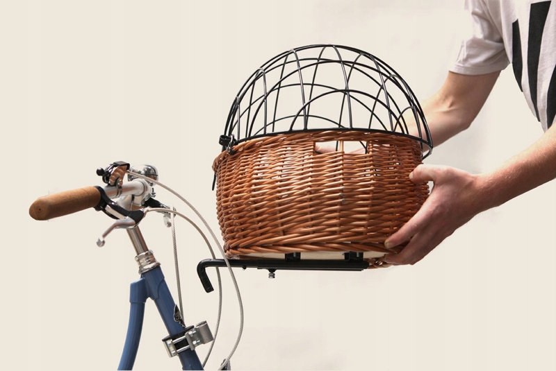 Kosz rowerowy przedni Basil Basil Pluto brązowy Marka Basil