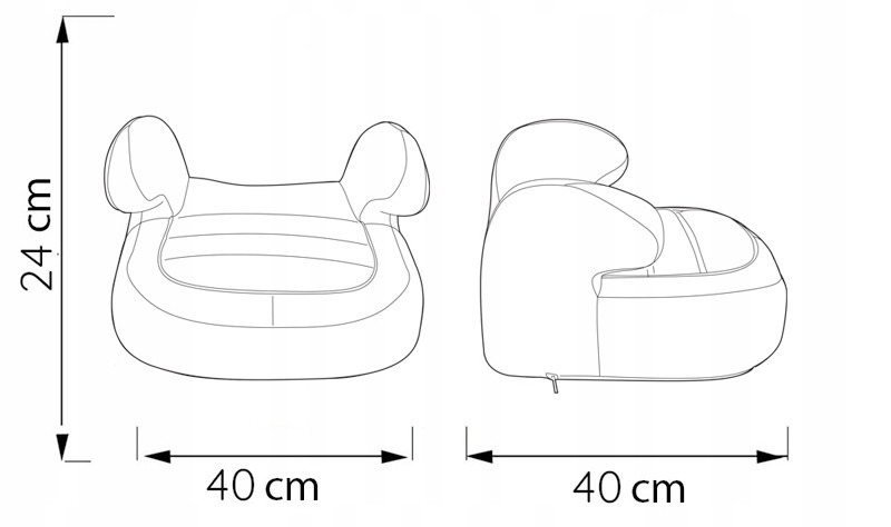FOTELIK SAMOCHODOWY PODKŁADKA DUŻA DRIME 15-36 KG Marka Nania