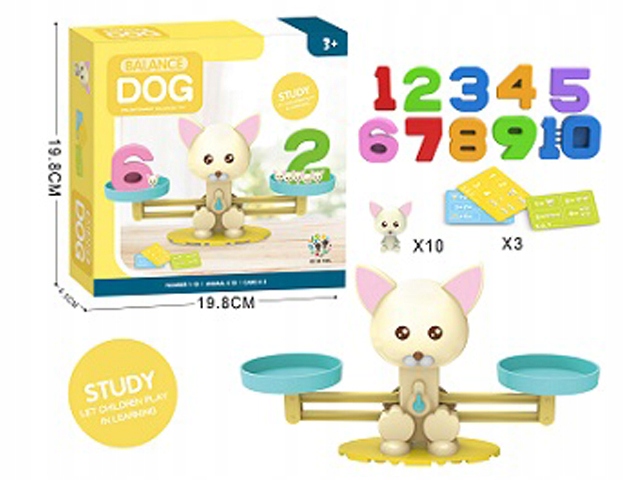 

Gra Edukacyjna Nauka Liczenia Piesek Waga Szalkowa