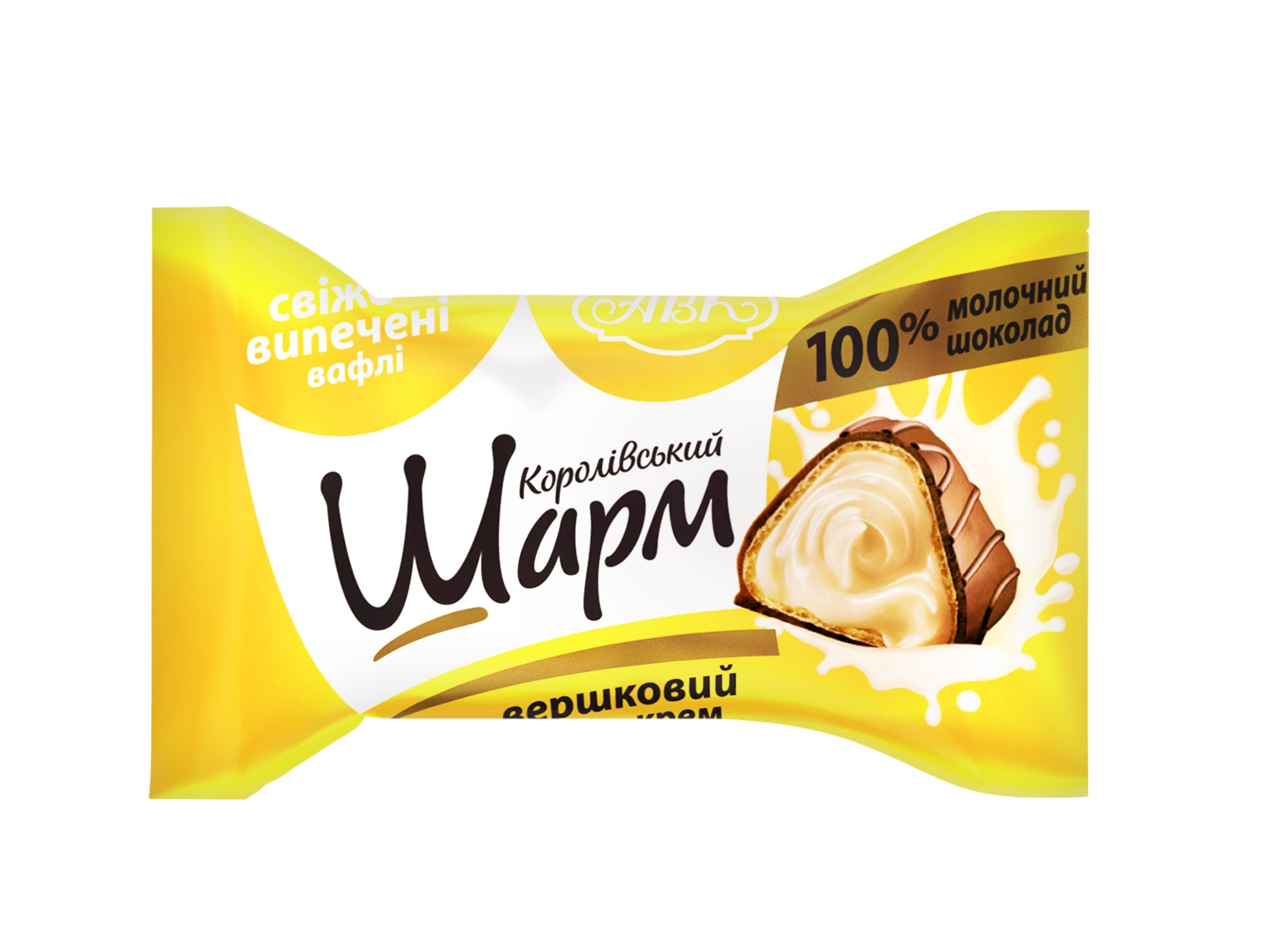 Levně Vafle Abk Royal Charm s krémovou náplní 2,2 kg/EX