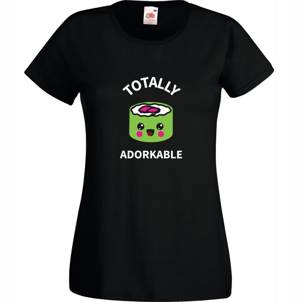 

Koszulka adorkable sushi urocze XL czarna