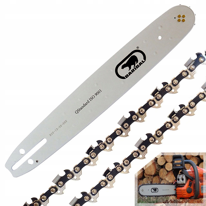 2x Łańcuch Prowadnica 14" do Husqvarna 135 136 140 235 236 240