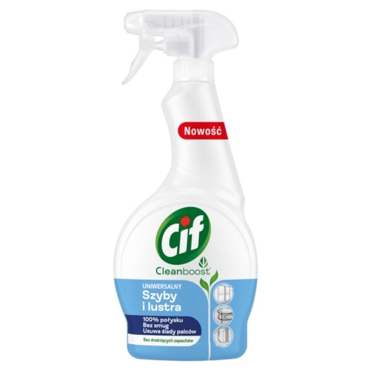 3x Cif Cleanboost Univerzální čisticí prostředek na skla a zrcadla sprej