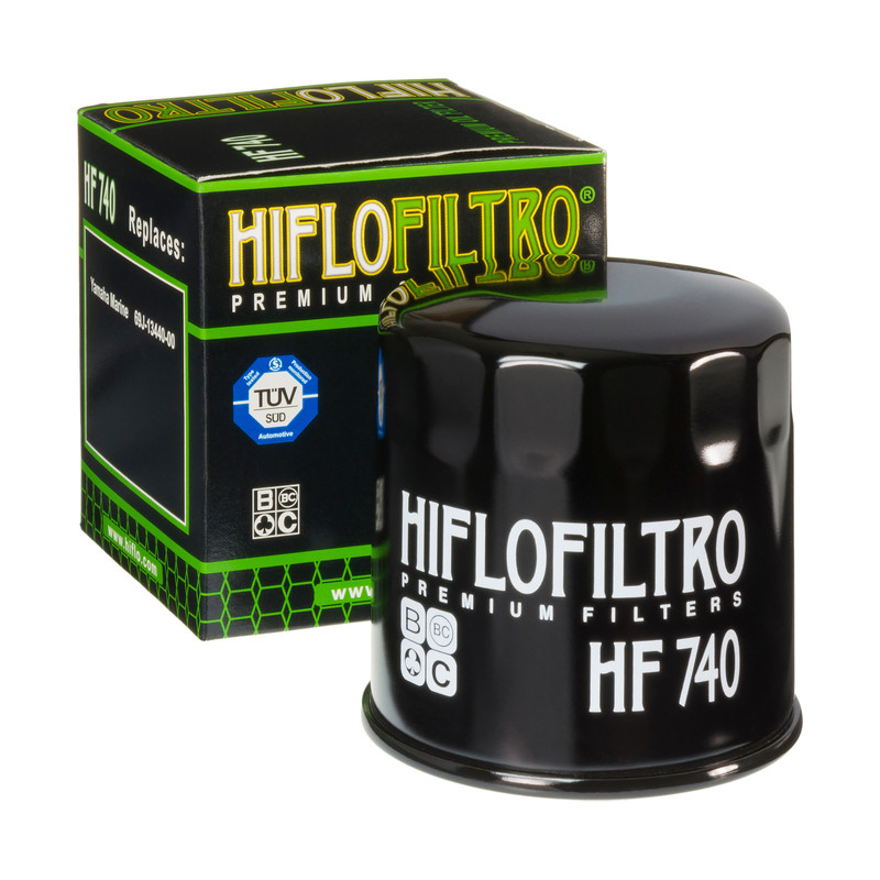 Hiflo HF740 Filtr Oleju Moto. Yamaha F/fx/fsh