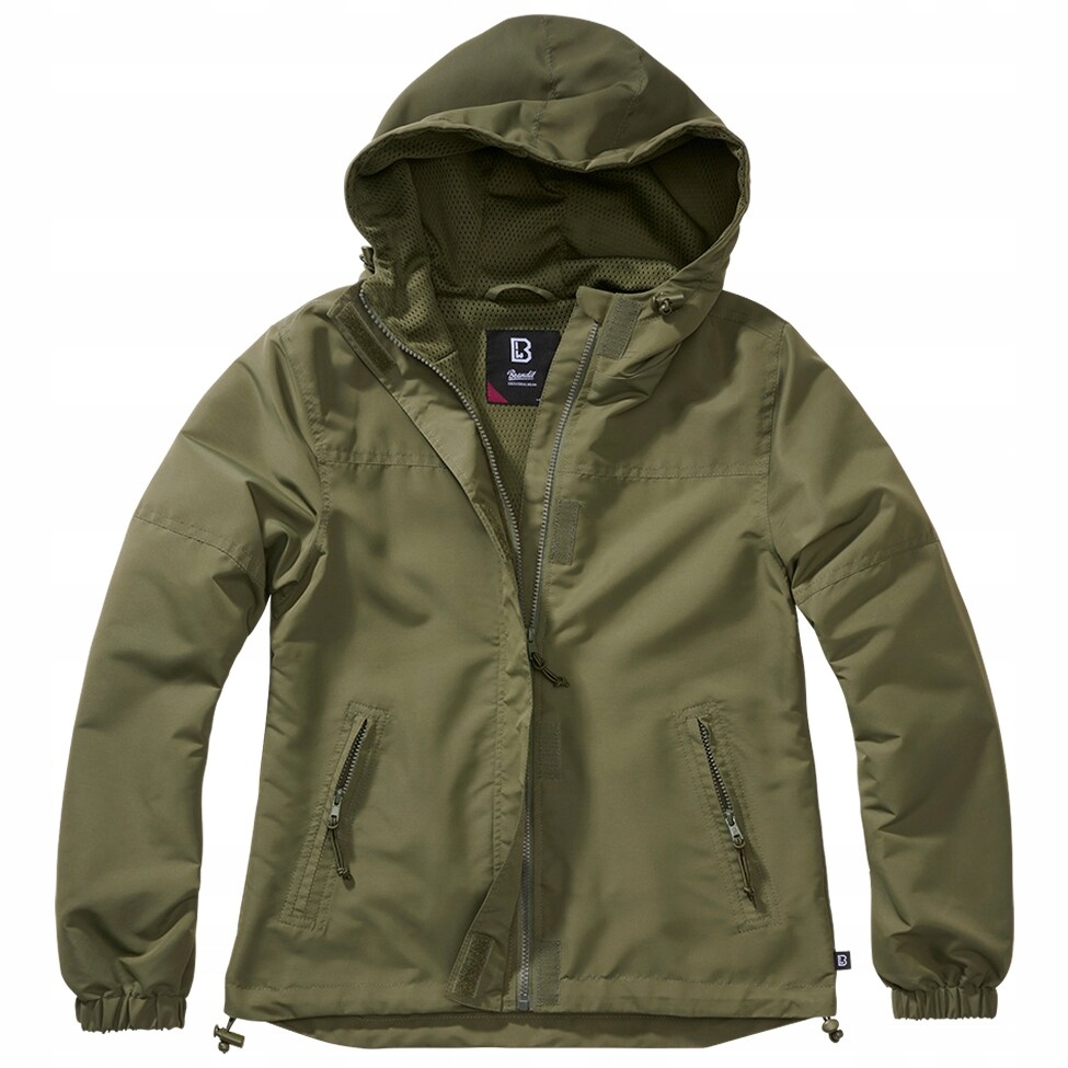 Dámská větrovka Brandit Summer Windbreaker Frontzip Olive XL