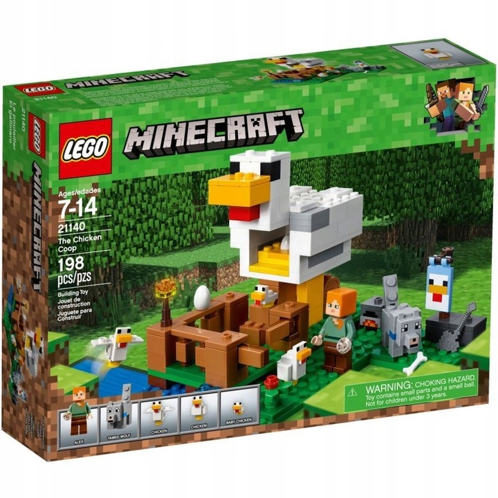 Lego Minecraft 21140 Kurnik