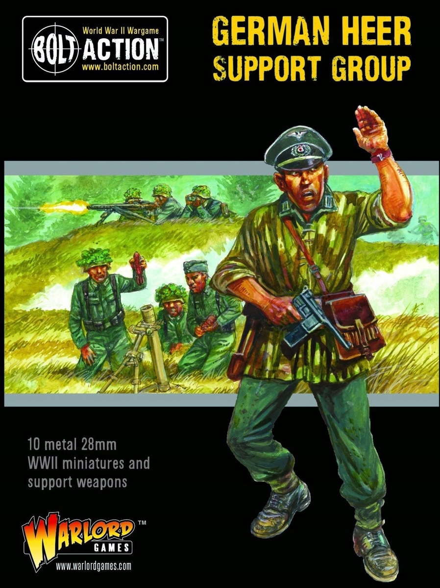 Bolt Action German Heer support group