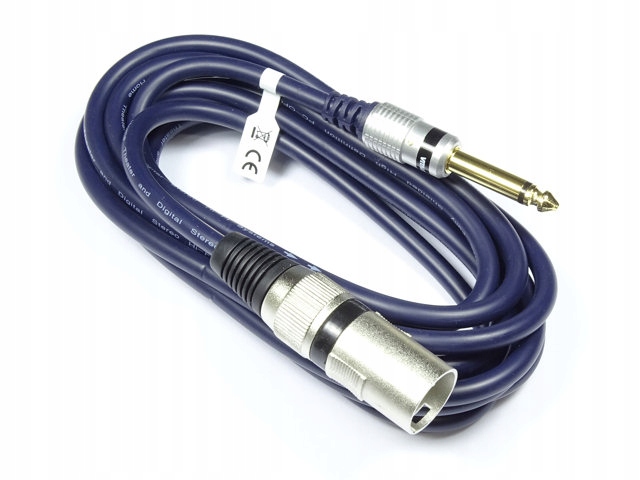 Kabel XLR(m) Jack 6.3(m) mono MK34 Vitalco 10.0 m (x1ks)