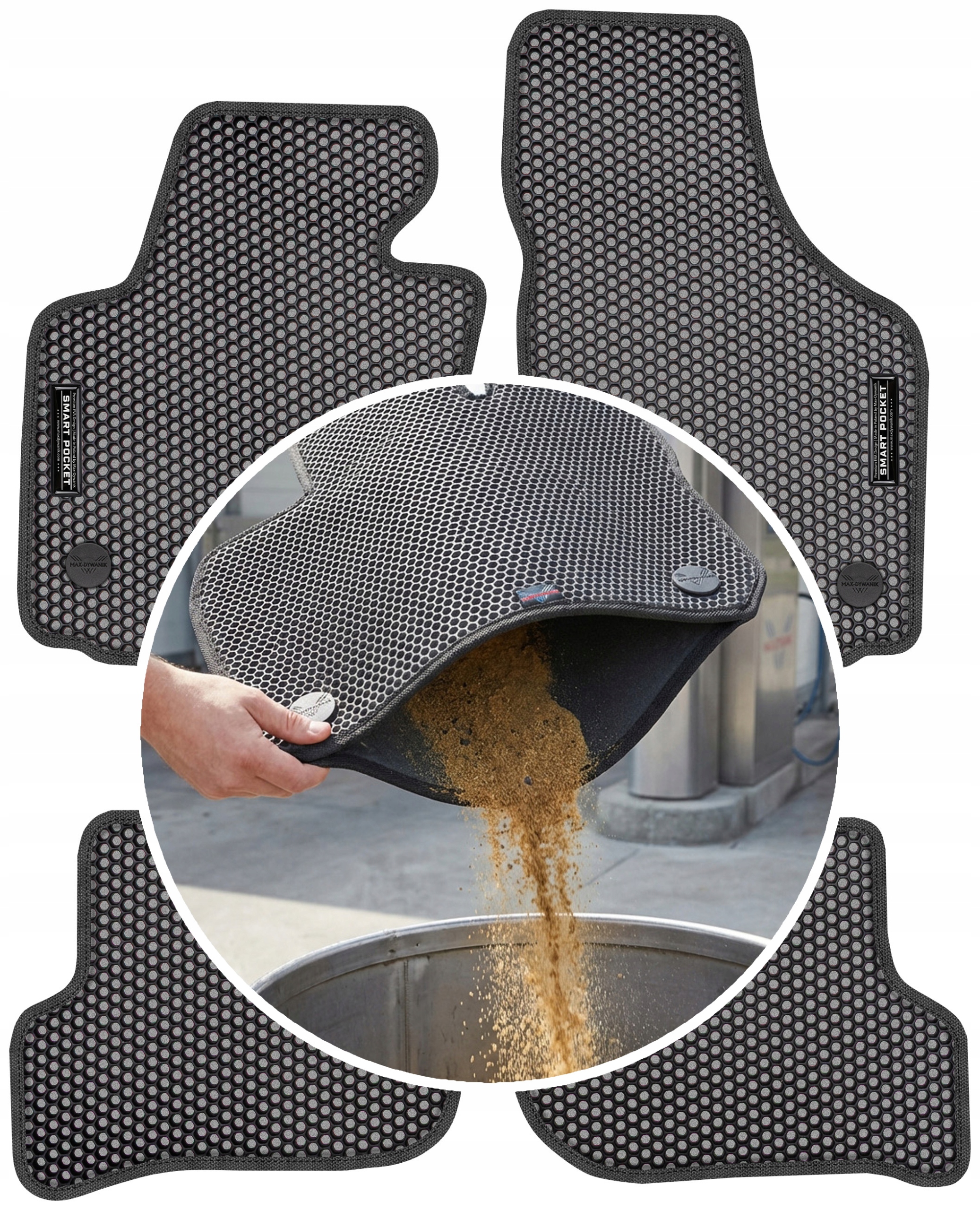 Toledo III Minivan Fl 08-12 Koberce Eva Smart Pocket