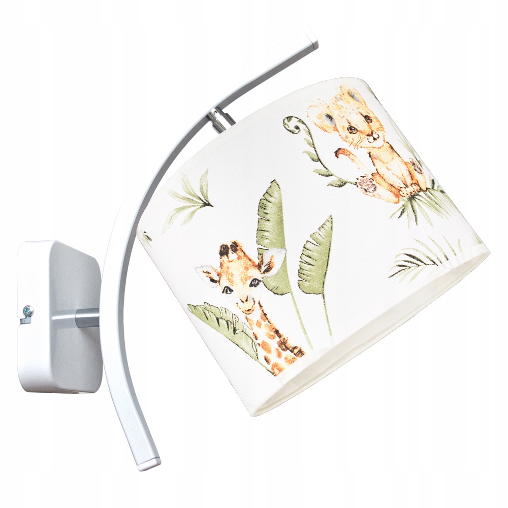 

Kinkiet Lampa Ściennna Boho Jungle Abażur Led