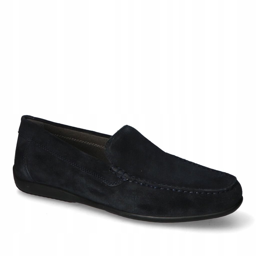 Tmavě modré pánské mokasíny Geox Ascanio