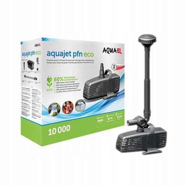 Aquael PFN-10000 Eco Pompa fontannowa do oczka wodnego 9000 l/h 69W