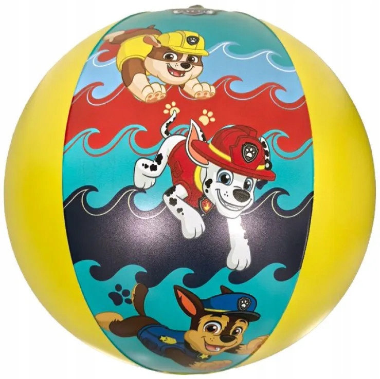 Piłka plażowa Psi Patrol Sunshine Mode 45 cm