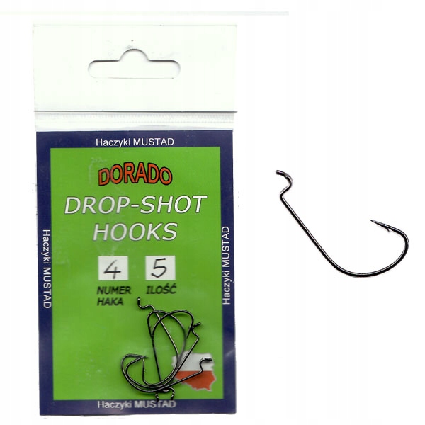 Haczyki Drop Shot Dorado Mustad 4