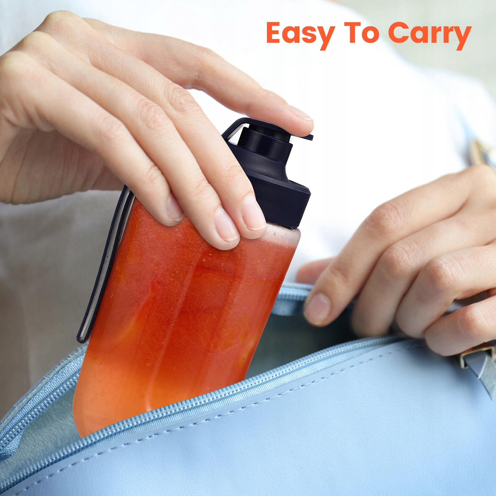 MINI SOKOWIRÓWKA BEZPRZEWODOWY BLENDEREK PRZENOŚNY USB Pojemność 0.4 l