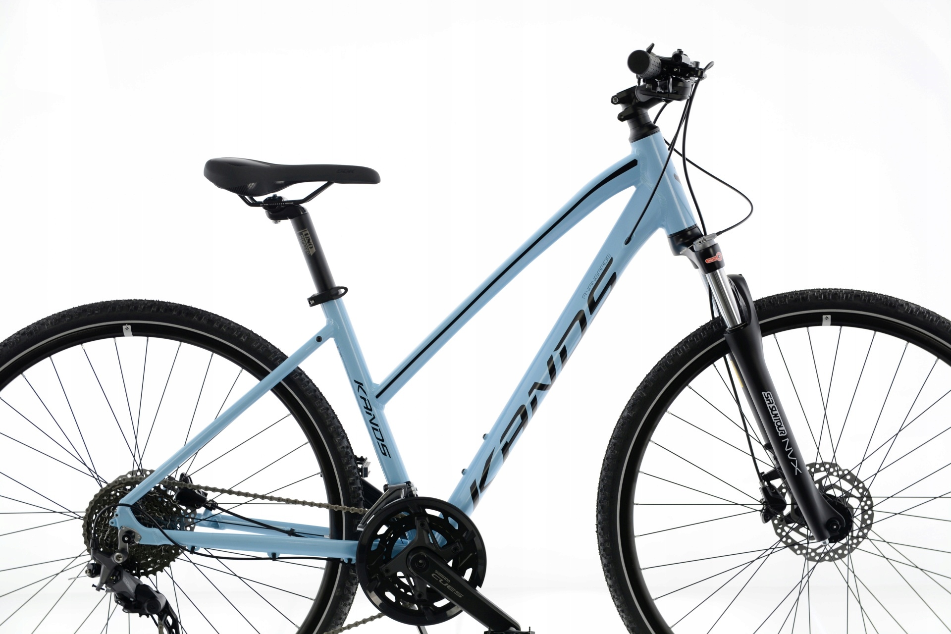 Rower 28'' Kands Avangarde Hydr D17 błękitny 2024 NOWOŚĆ-Shimano CUES Marka Kands