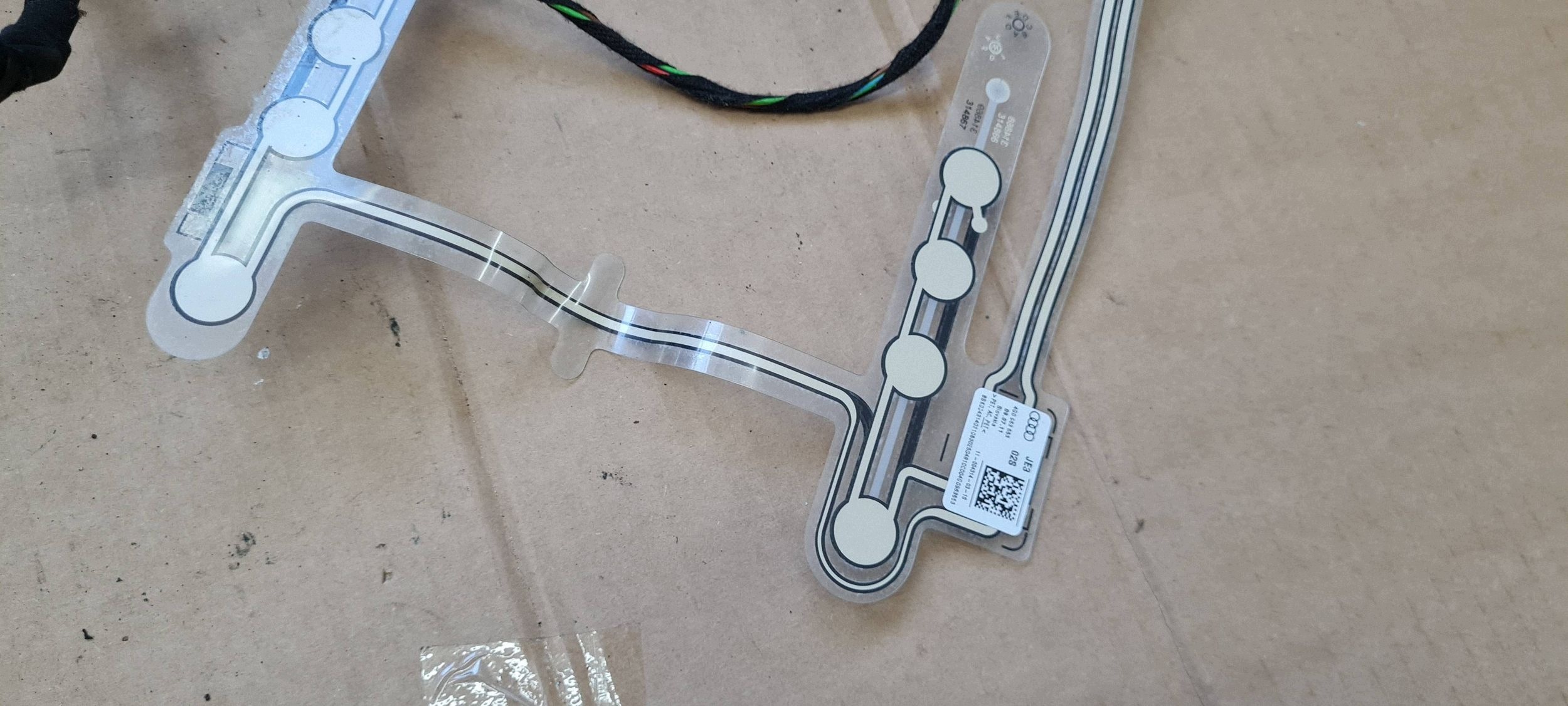 A7 4G bundle wiring sensor ZAJETOSCI seat front 4G0963553 A6 C7 4G