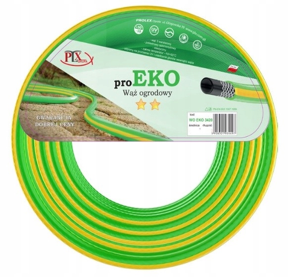 

Ogrodowy Wąż 1/2 30m Zielony Proeko