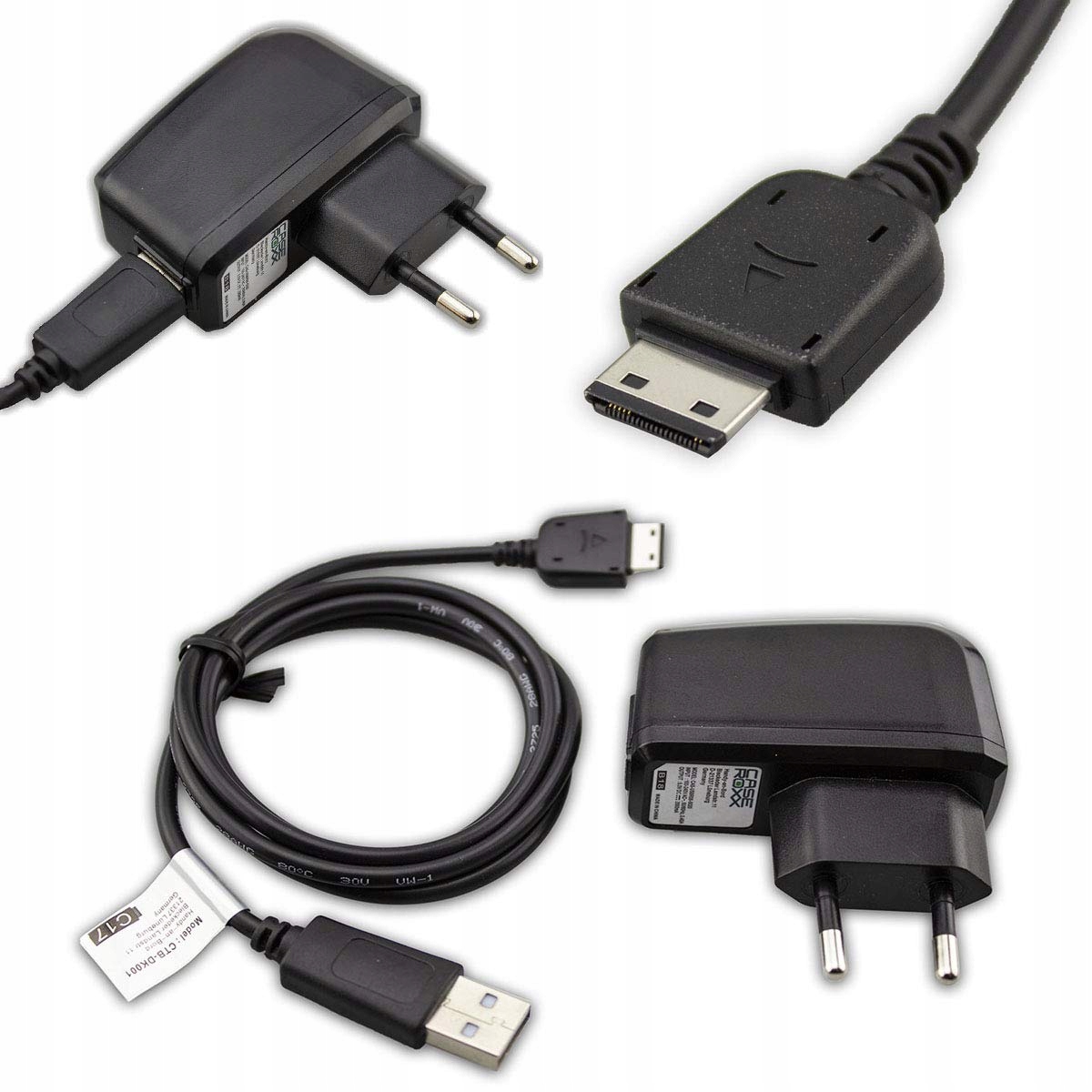 CASEROXX Ładowarka Do Android GT-E1190 Z Adapterem 220V I Kablem USB — miniatura 6