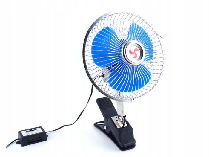 

Wiatrak Wentylator 24V Samochodowy Obrotowy Klips