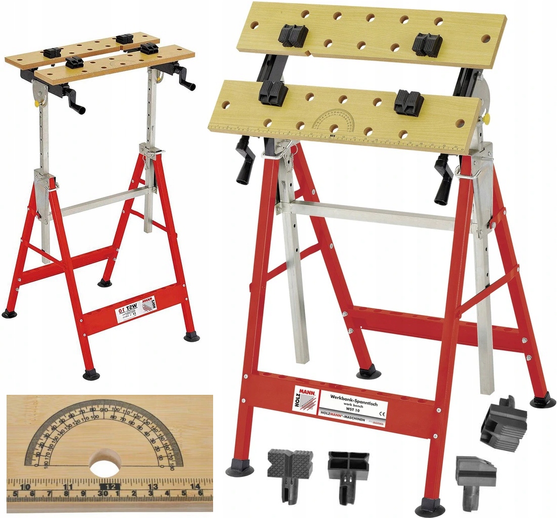 Stół roboczy warsztatowy Holzmann WST10 składany WST 10 za 229 zł z Spórok  - Allegro.pl - (9841804350)