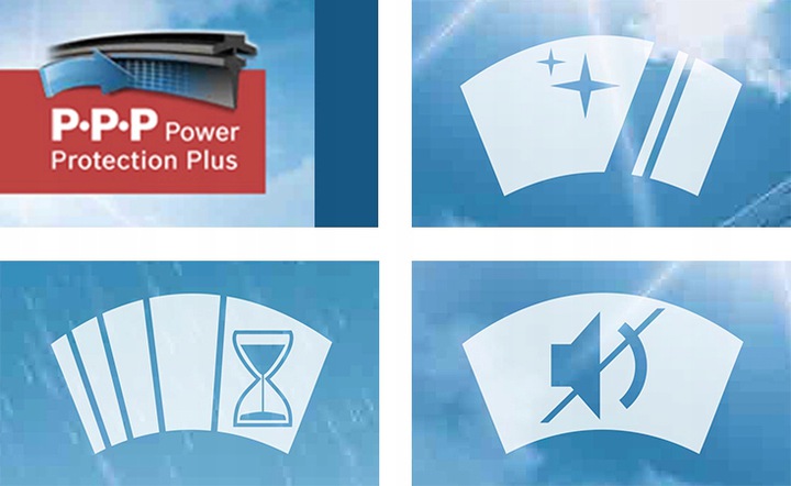 BOSCH WYCIERACZKI AERO SKODA FABIA II ROOMSTER 5J Pióro kierowcy 530 mm