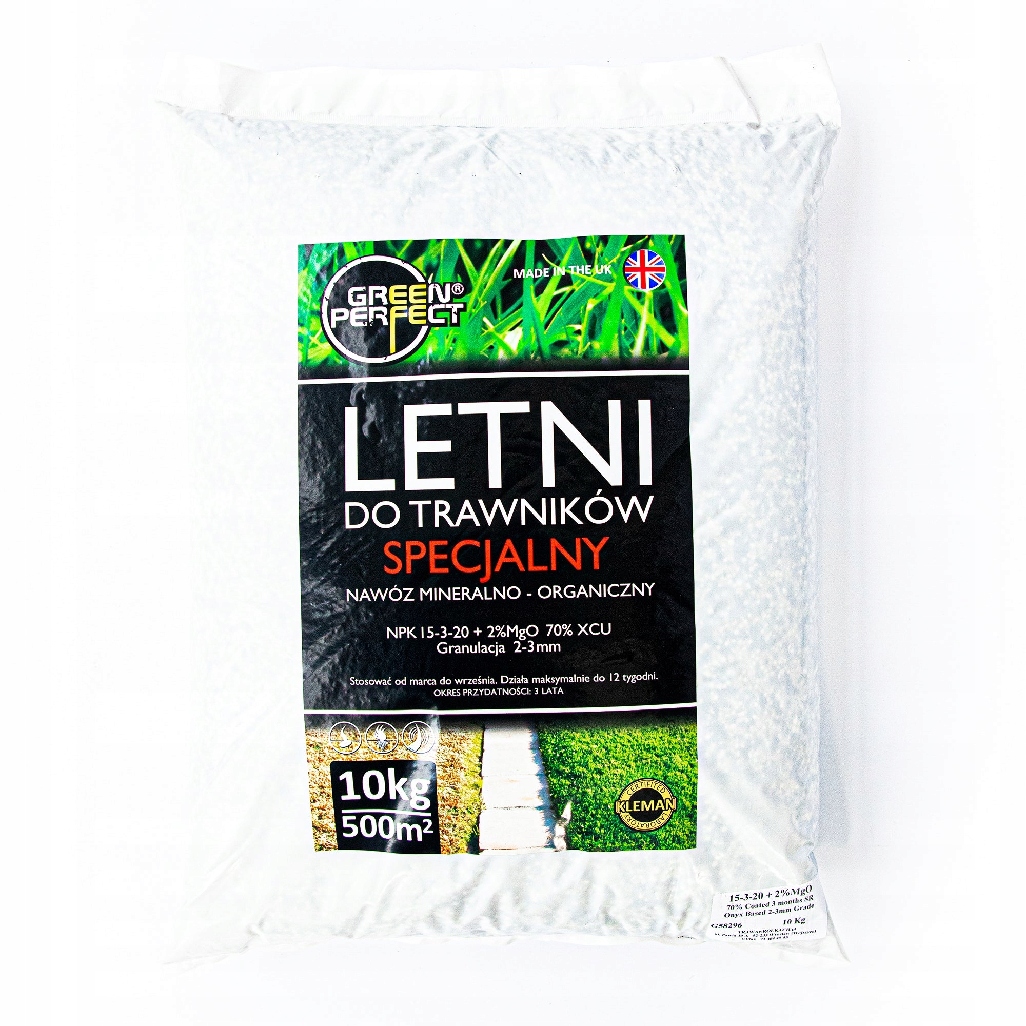 

Nawóz do trawy Letni mineralno organiczny lato