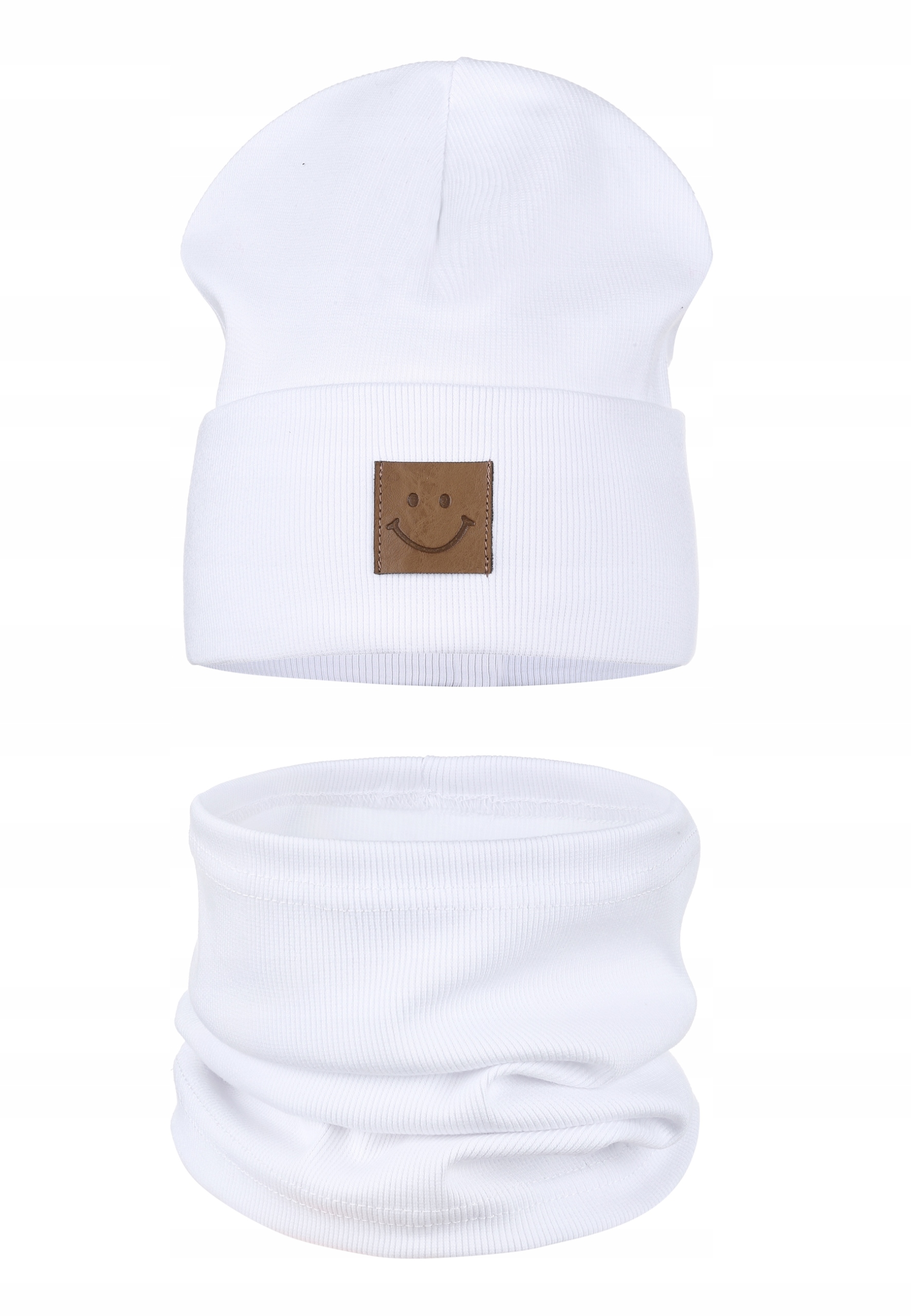 

Czapka + Komin Komplet Dziecięcy Wiosenny Majka