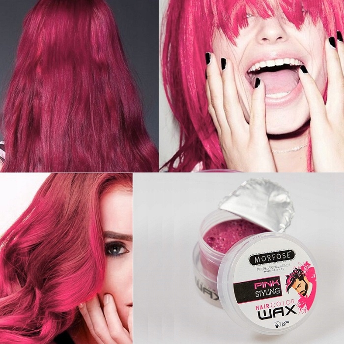 MORFOSE COLOR WOSK KOLORYZUJĄCY DO STYLIZACJI WŁOSÓW PINK RÓŻOWY 100ML Rodzaj wosk