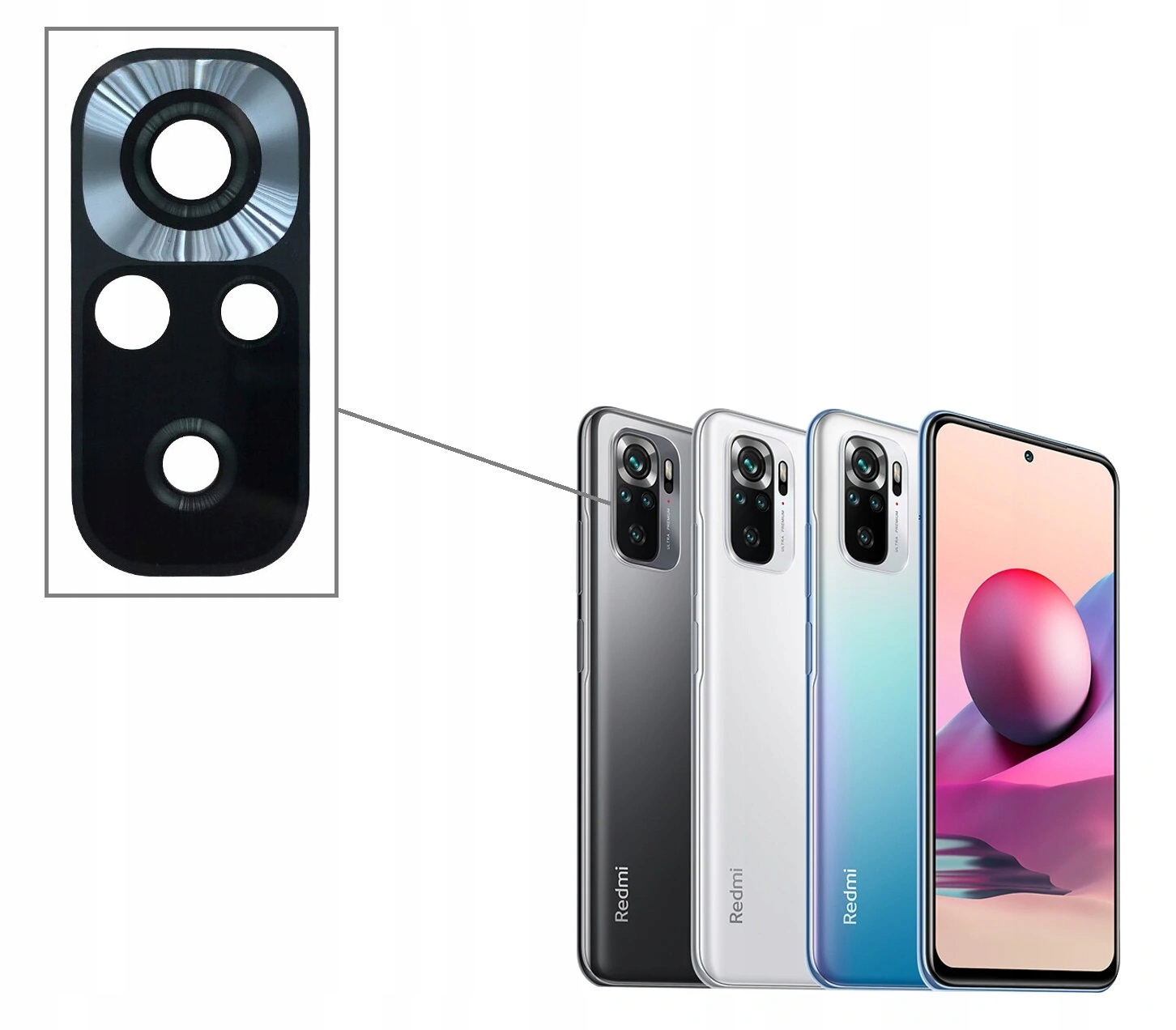 SZYBKA SZKŁO OSŁONA APARATU DO XIAOMI REDMI NOTE 10S Producent Zila