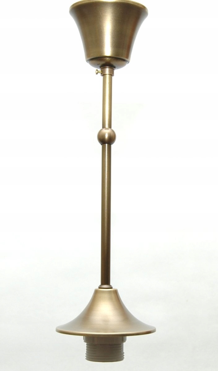 Lampa zawiesie mosiężne, zwis do klosza, lampa