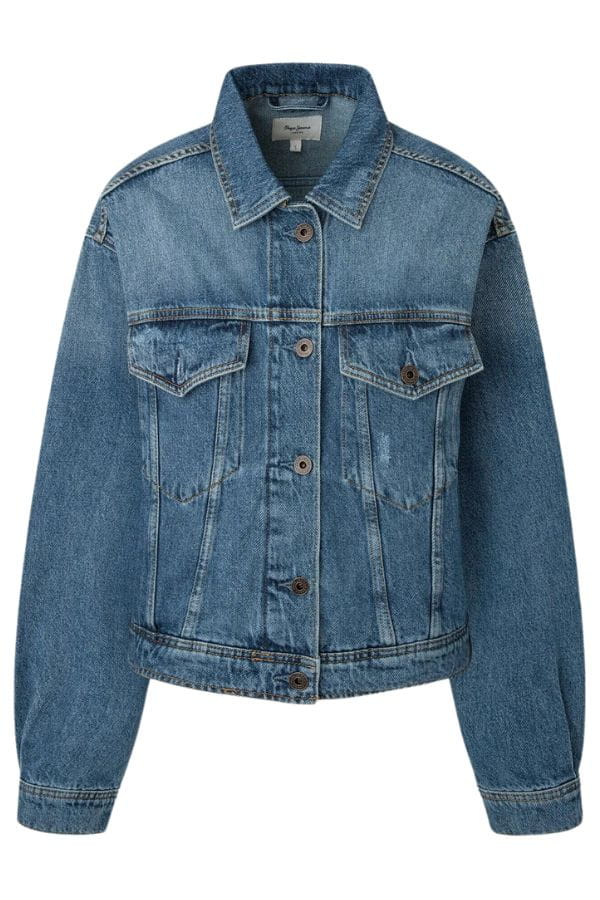 Dámská bunda Pepe Jeans PL402392 HU8 000 modrá M