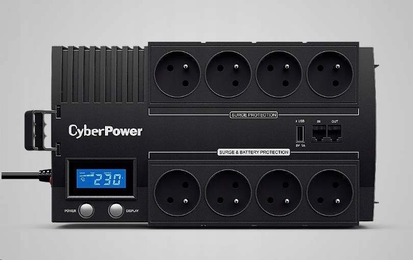 CyberPower BRICs Series II Soho LCD Ups 1200VA/ 720W, české zásuvky…