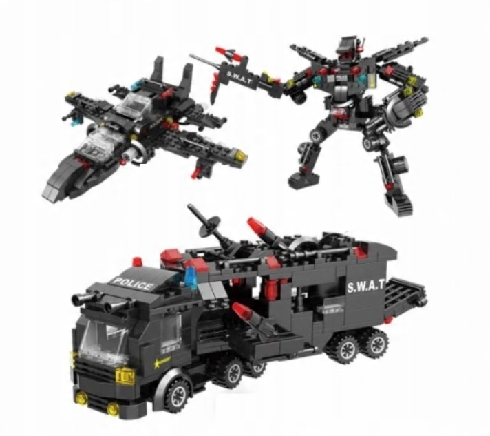 

Klocki policja Swat robot 418el (TS88555)