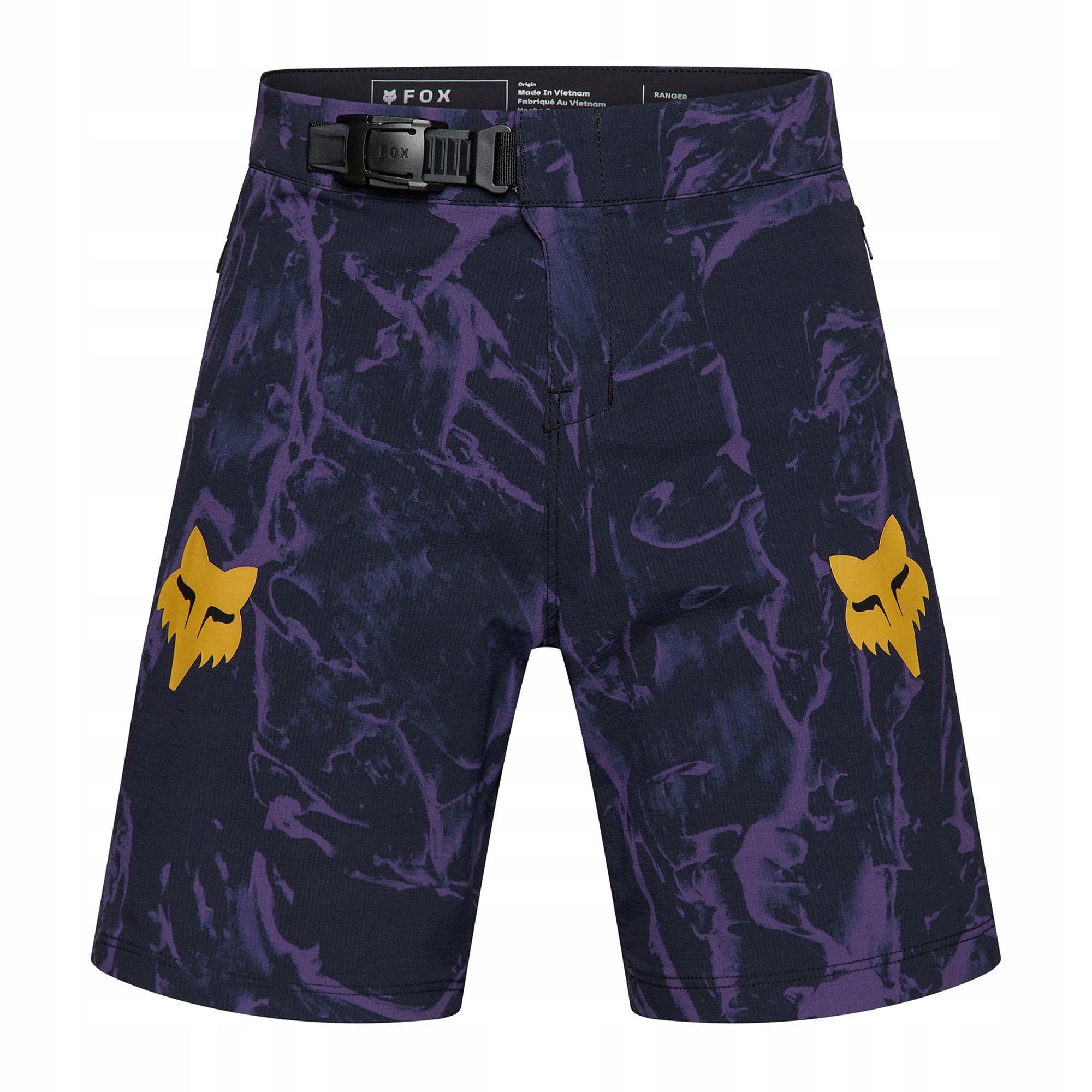 Spodenki rowerowe dziecięce Fox Racing Ranger Image Print Jr plum