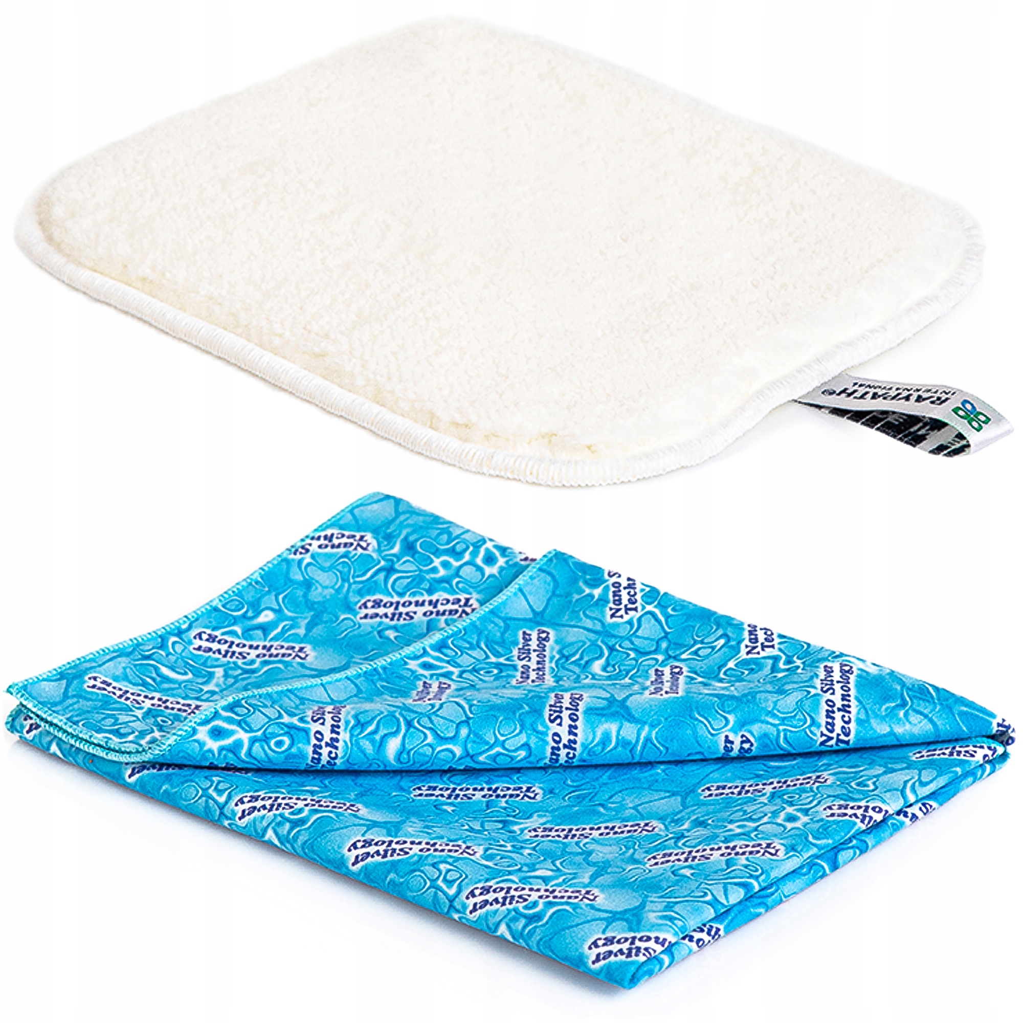 Levně Set Čistič Bílý Kuchyňský Sunbeam Mořský 38x41 Ekologický Raypath