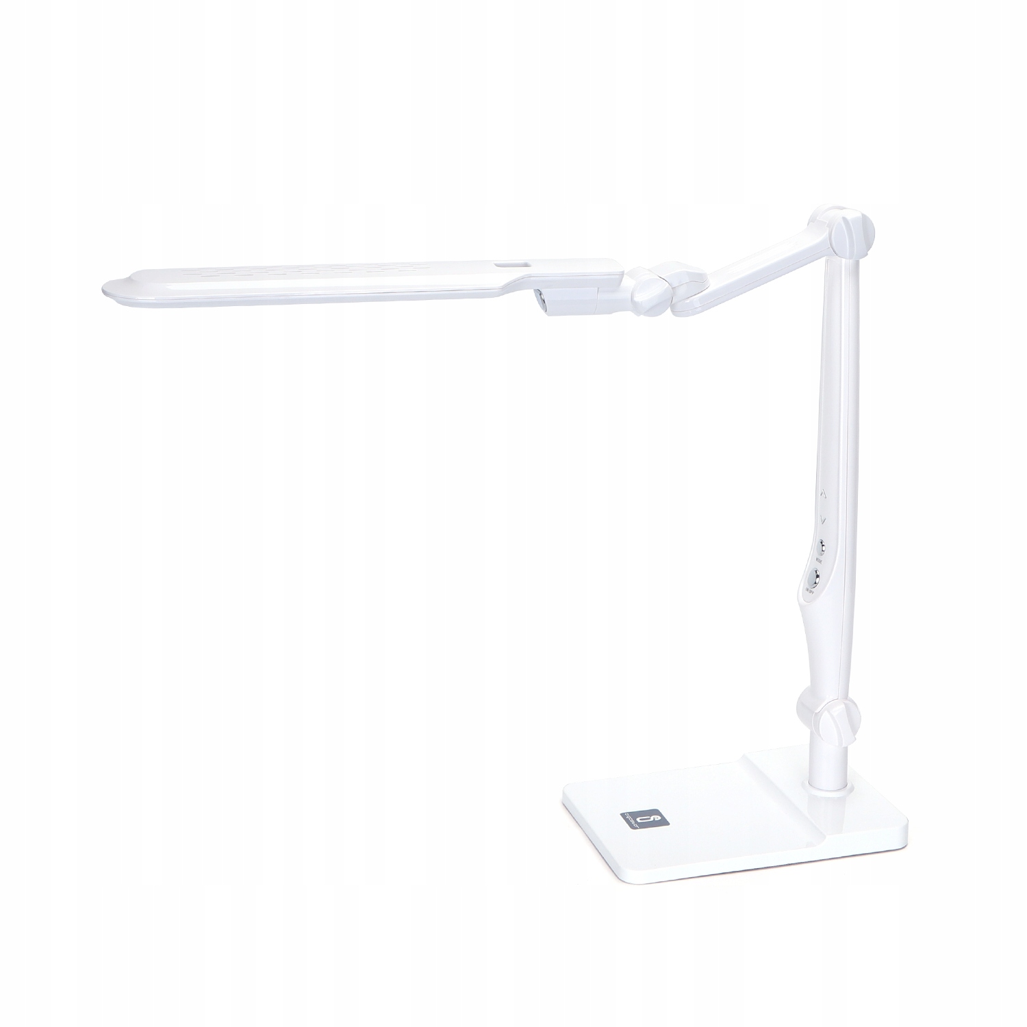 Lampka biurkowa kreślarska z ściemniaczem Led biała