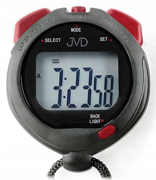 Klasický Jednoduchý Stoper Jvd ST2002 1/100 10h Alarm
